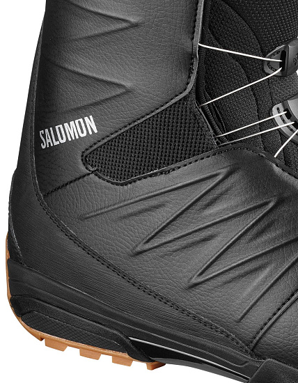 Сноубордические ботинки мужские Salomon Synapse Focus Boa Bk/Bk/Gum - Фото 3 большая