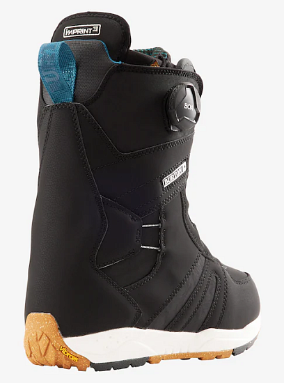Сноубордические ботинки женские Burton Felix Boa Black - Фото 2 большая