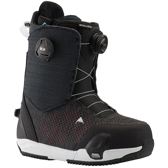 Сноубордические ботинки женские Burton Ritual Ltd Step On Black/Multi - Фото 1 большая