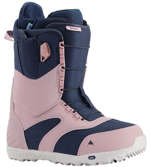 Сноубордические ботинки женские Burton Ritual Dusty Rose/Blue - Фото 1 большая