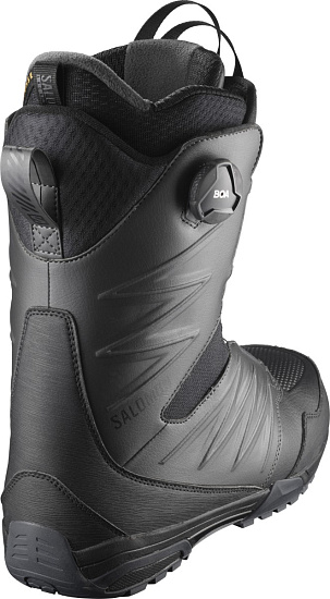 Сноубордические ботинки мужские Salomon Synapse Focus Boa Bk/Asphalt - Фото 2 большая