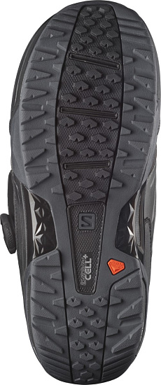 Сноубордические ботинки мужские Salomon Synapse Focus Boa Bk/Asphalt - Фото 3 большая