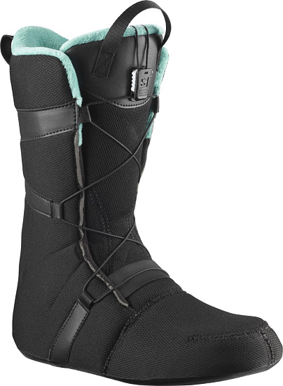 Сноубордические ботинки женские Salomon Ivy Boa Sj Boa Black Bk/Bk/M - Фото 4 большая