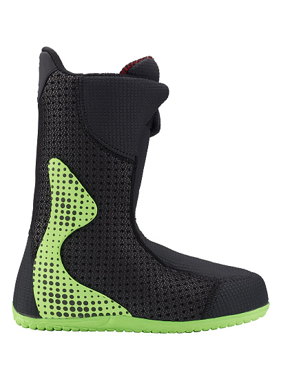 Сноубордические ботинки мужские Burton Ion Boa Black/Red - Фото 4 большая