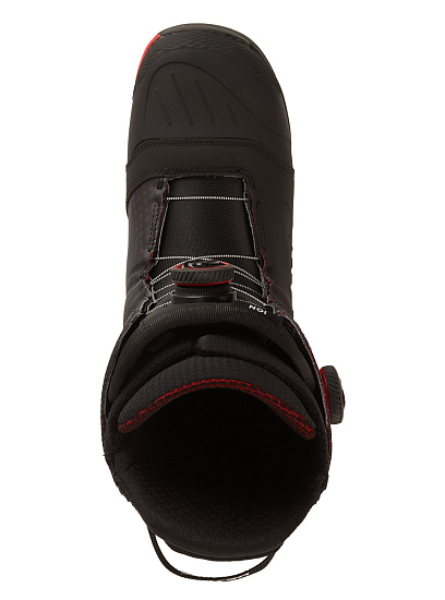 Сноубордические ботинки мужские Burton Ion Boa Black/Red - Фото 5 большая