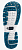 Сноубордические ботинки Burton Ruler Boa Blue - Фото 2 малая