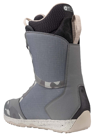 Сноубордические ботинки мужские Nidecker Rift Gray Camo - Фото 3 большая