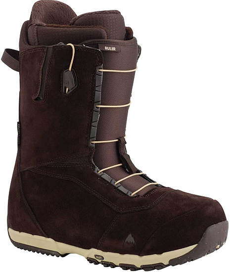 Сноубордические ботинки мужские Burton Ruler Leather Brown - Фото 1 большая