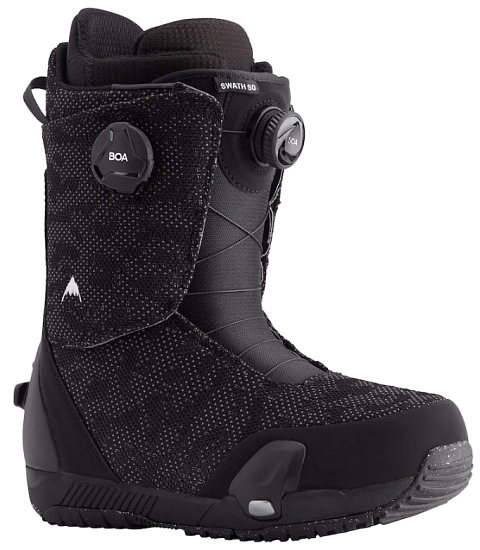 Сноубордические ботинки мужские Burton Swath Step On Black - Фото 1 большая