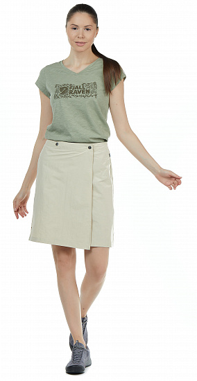 Юбка женская Fjallraven Travellers MT Light Beige - Фото 9 большая