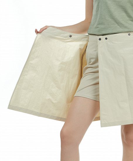 Юбка женская Fjallraven Travellers MT Light Beige - Фото 4 большая