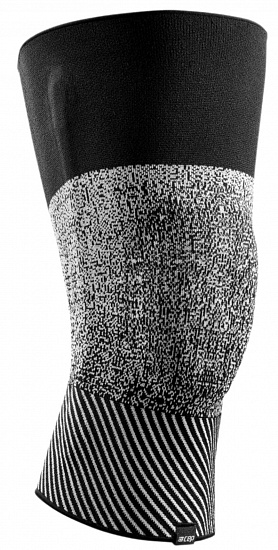 Коленный бандаж CEP CS172U Max Support Compression Black/White - Фото 1 большая