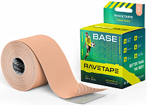 Кинезиотейп Ravetape Base 5×5 Beige