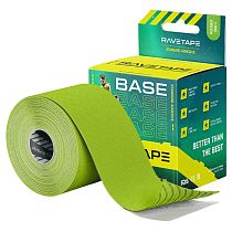Кинезиотейп Ravetape Base 5×5 Lime Green
