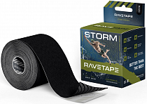 Кинезиотейп Ravetape Storm 5×5 Black