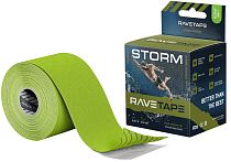 Кинезиотейп Ravetape Storm 5×5 Lime