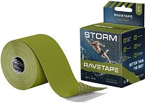 Кинезиотейп Ravetape Storm 5×5 Olive