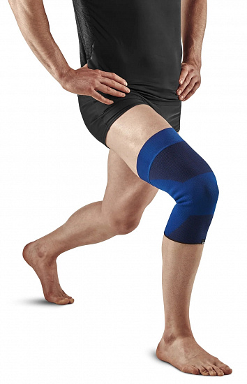 Коленный бандаж CEP CS152U Mid Support Compression Blue - Фото 3 большая