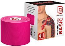 Кинезиотейп BBTape 5 см x 5 м розовый