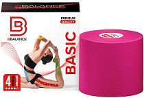 Кинезиотейп BBTape 5 см x 5 м розовый