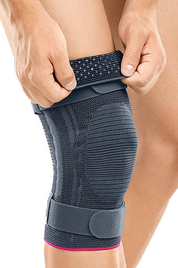 Бандаж коленный с силиконовым кольцом Medi Genumedi Plus - Фото 3 большая