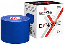 Кинезиотейп BBTape Dynamic 5см x 5м Темно-синий