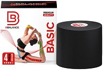 Кинезиотейп BBTape 5 см x 5 м чёрный