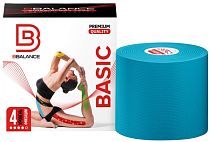 Кинезиотейп BBTape 5 см x 5 м голубой