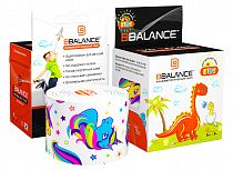 Кинезиотейп BBTape Kids 5см x 5м Единороги Белый