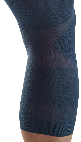 Компрессионная гетра CEP CS122U на коленный сустав Blue - Фото 4 большая