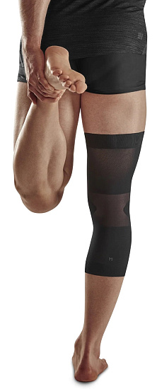 Компрессионная гетра CEP CS122U на коленный сустав Black - Фото 6 большая