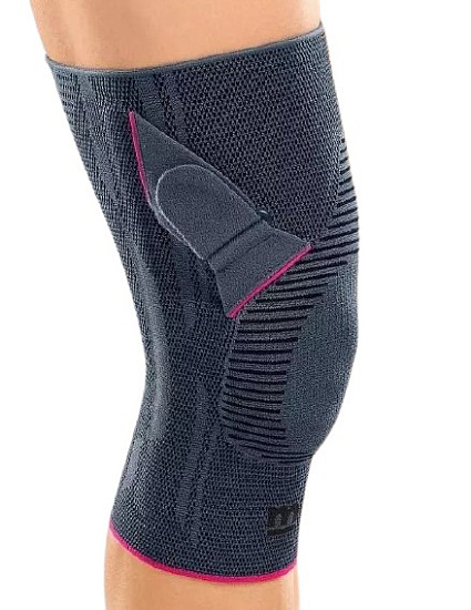 Функциональный коленный бандаж Medi Genumedi PT левый Silver - Фото 1 большая