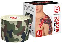 Кинезиотейп BBTape 5 см х 5 м камуфляж
