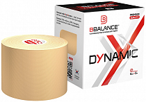 Кинезиотейп BBTape Dynamic 5см x 5м Бежевый