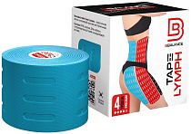 Кинезиотейп BBTape Lymph 5см x 5м Голубой