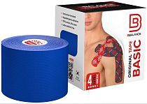Кинезиотейп BBTape 5 см x 5 м тёмно-синий