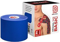 Кинезиотейп BBTape 5 см x 5 м тёмно-синий