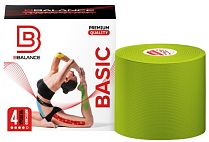 Кинезиотейп BBTape 5 см x 5 м лайм
