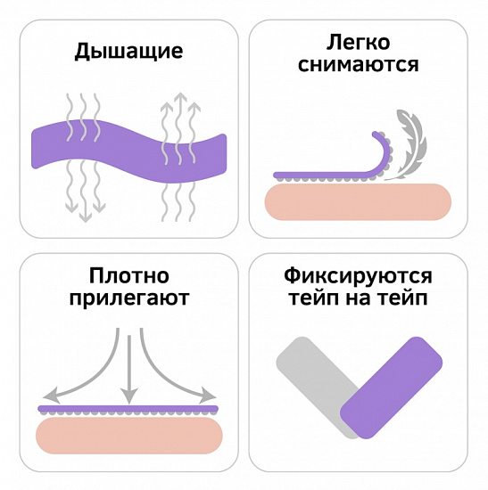Кинезиотейп BBTape Super Soft 5см*5м Бежевый - Фото 2 большая