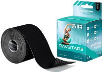 Кинезиотейп RaveTape Air 5×5 Black
