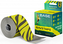 Кинезиотейп Ravetape Base 5×5 Zebra on Grey