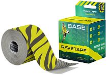 Кинезиотейп Ravetape Base 5×5 Zebra on Grey