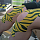 Кинезиотейп Ravetape Base 5×5 Zebra on Grey - Фото 2 малая