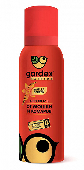 Аэрозоль-репеллент от мошки и комаров Gardex Extreme 100мл - Фото 1 большая