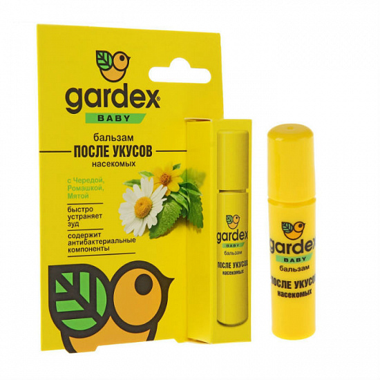 Бальзам после укусов детский Gardex Baby 7мл - Фото 1 большая