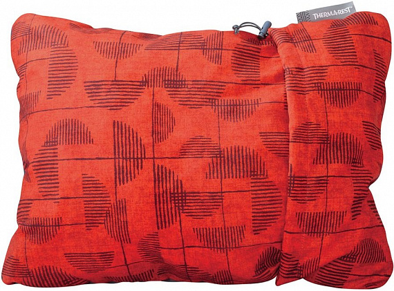 Подушка Therm-a-Rest Compressible XL Red Print - Фото 1 большая
