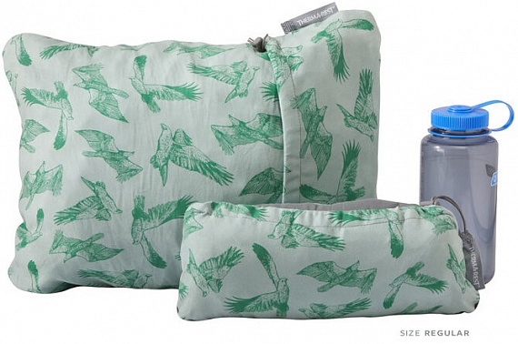 Подушка Therm-a-Rest Compressible XL Red Print - Фото 3 большая