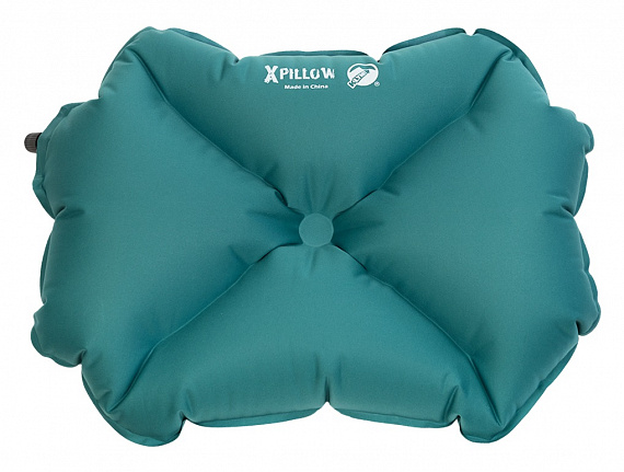 Надувная подушка Klymit Pillow X large Green - Фото 2 большая