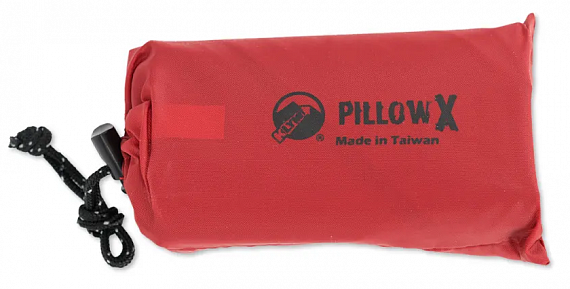 Надувная подушка Klymit Pillow X Red - Фото 4 большая