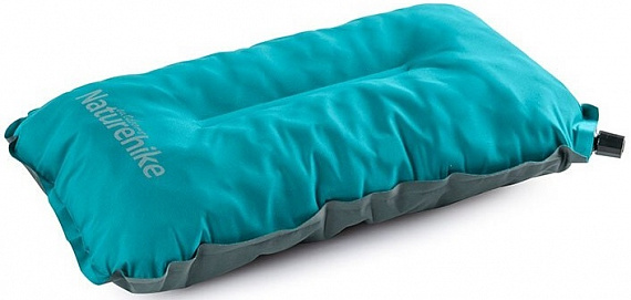 Подушка Naturehike Sponge Automatic Inflating Blue - Фото 1 большая